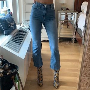 Urban outfitters crop kick denim size 24